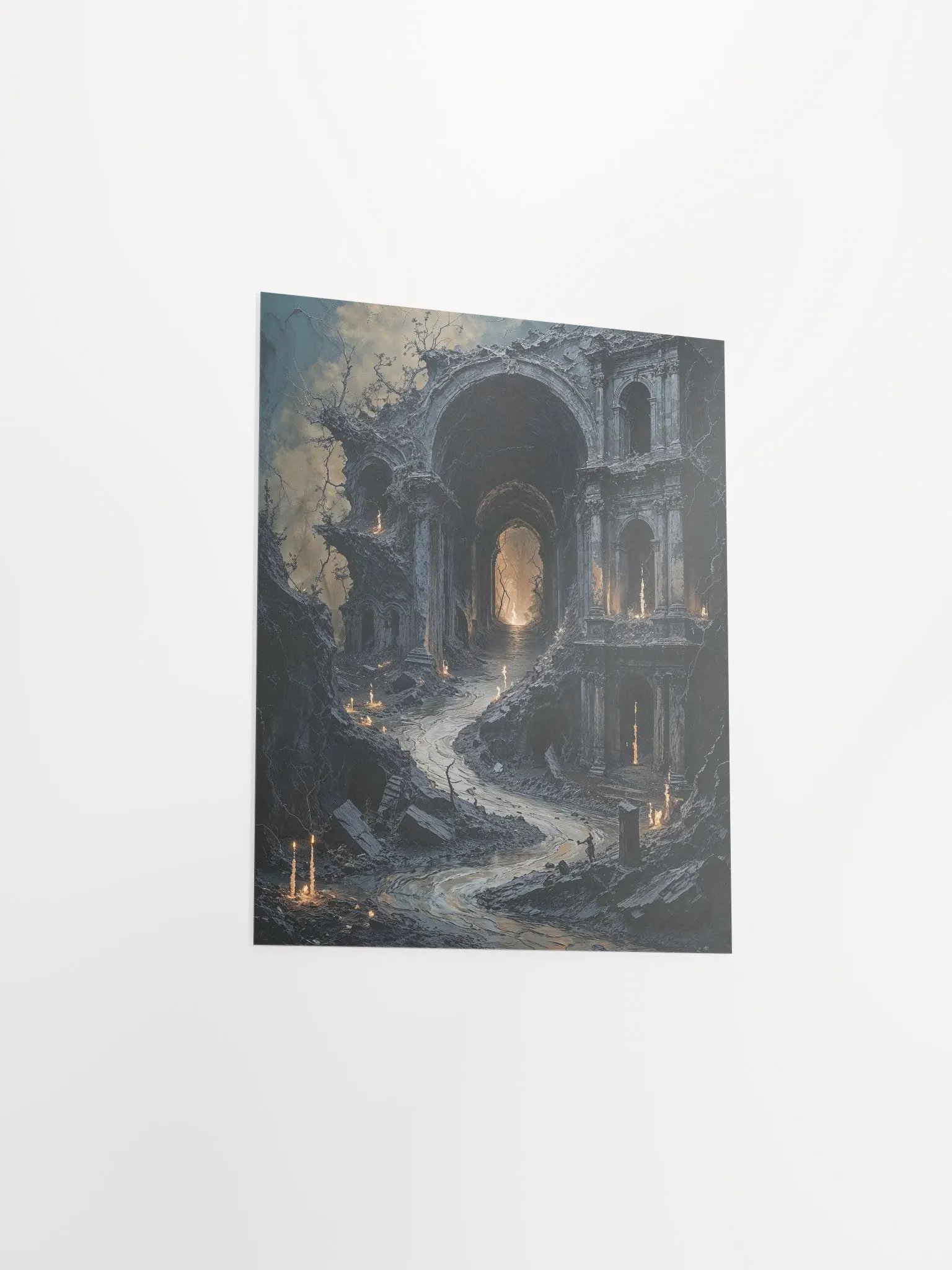 Dark Ruins Matte Poster product image (19)
