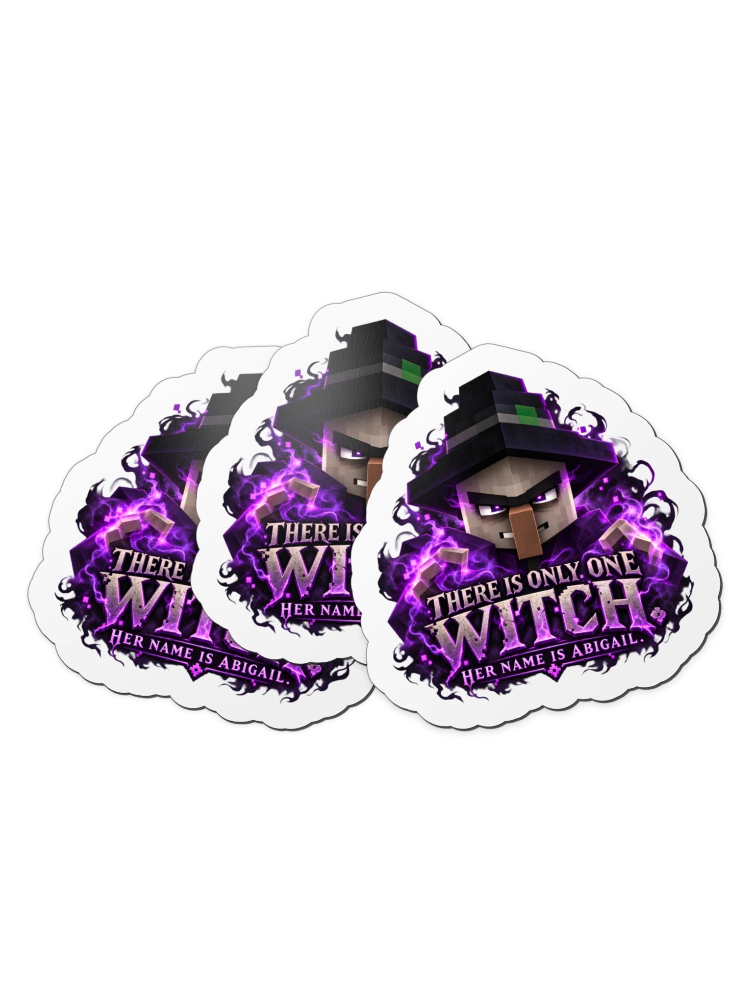There Is Only One Witch: Abigail Magnet – 4" × 4" product image (3)