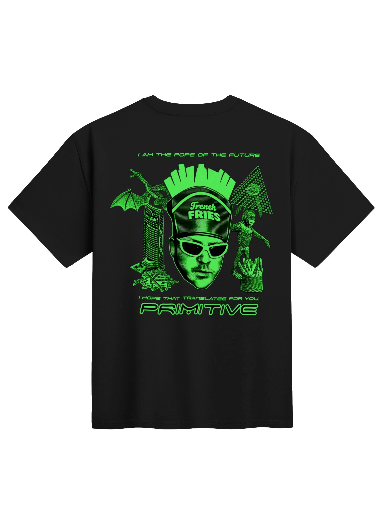 Pope of the Future Superheavy Tee product image (1)