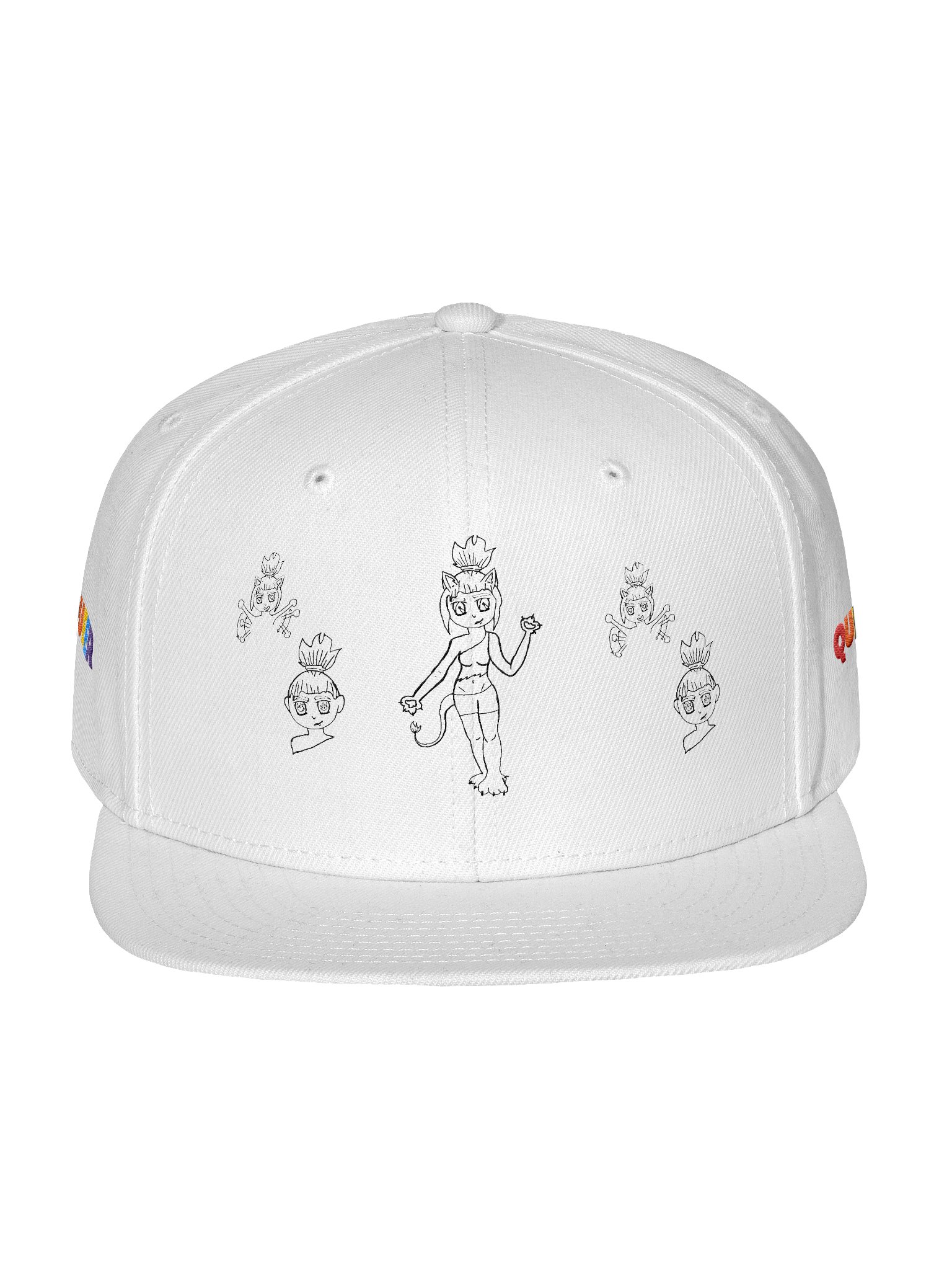 Lineart + queer cap product image (1)