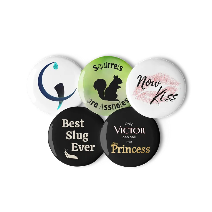Twisted Design Quote 1.25" Pin Set 1 product image (2)