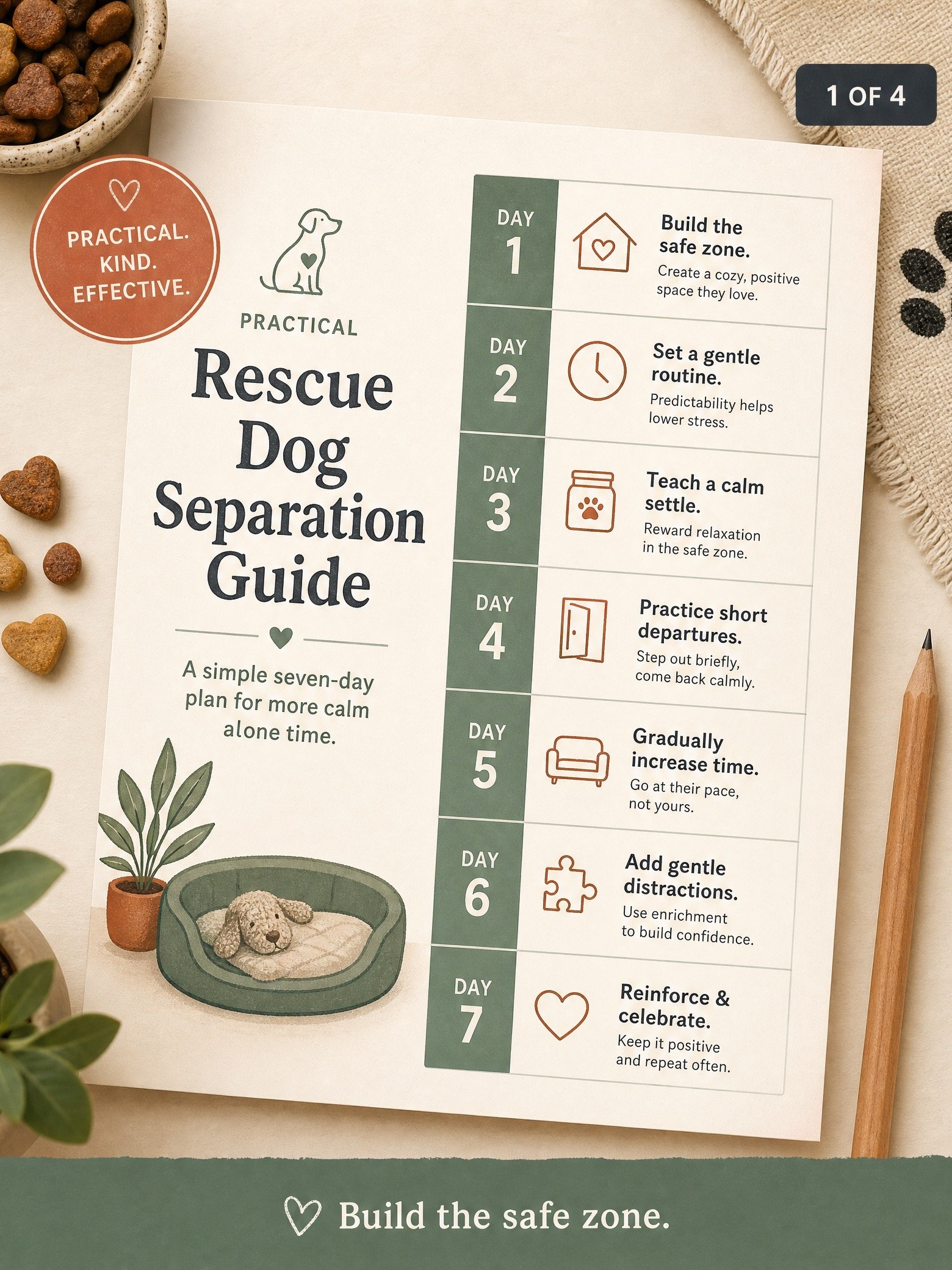 Alone & Unafraid: The 7-Day Blueprint to Ending Separation Anxiety in Your Newly Adopted Dog product image (4)