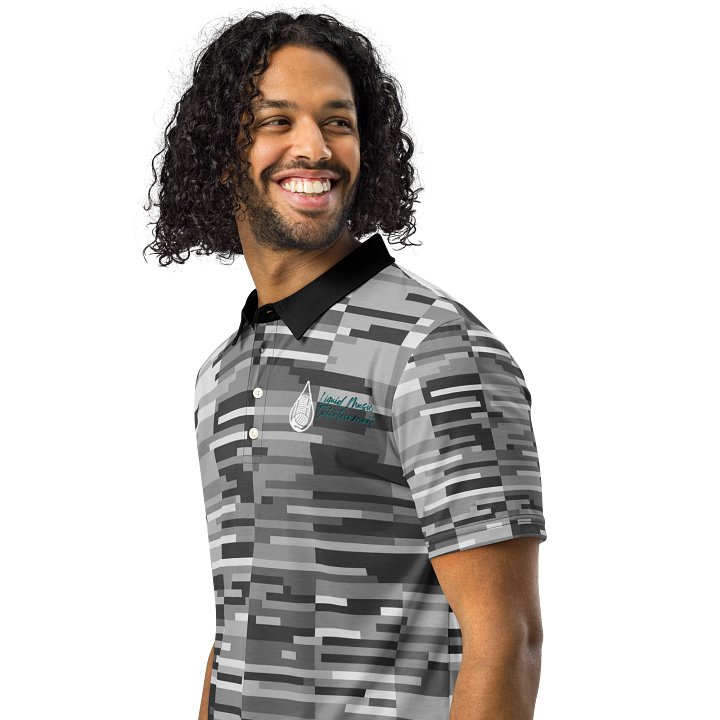 Liquid Music Entertainment Custom Minecraft Performance Polo product image (2)