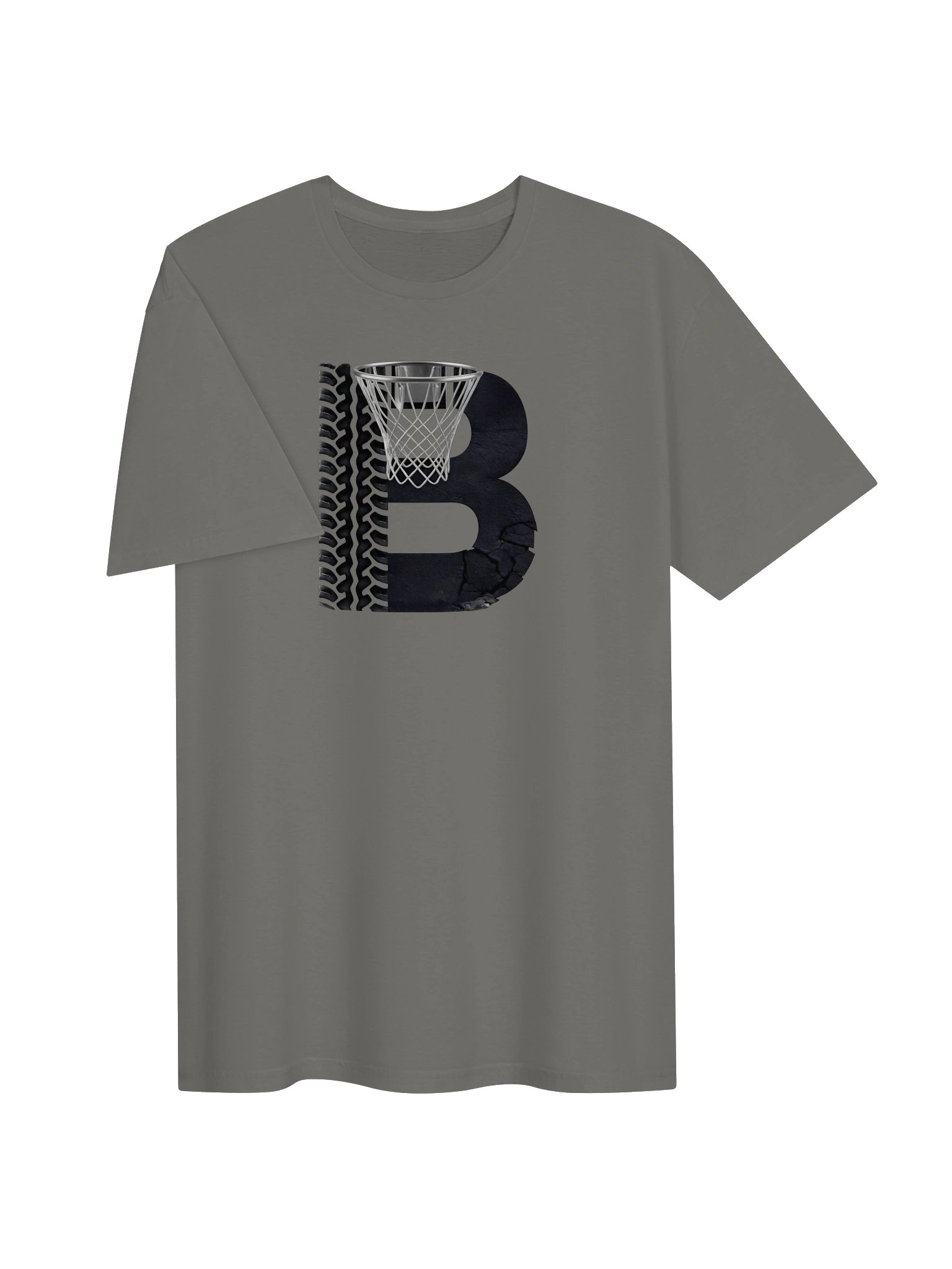 Blacktop Brand Basketball B Basketball Hoop Tee product image (3)