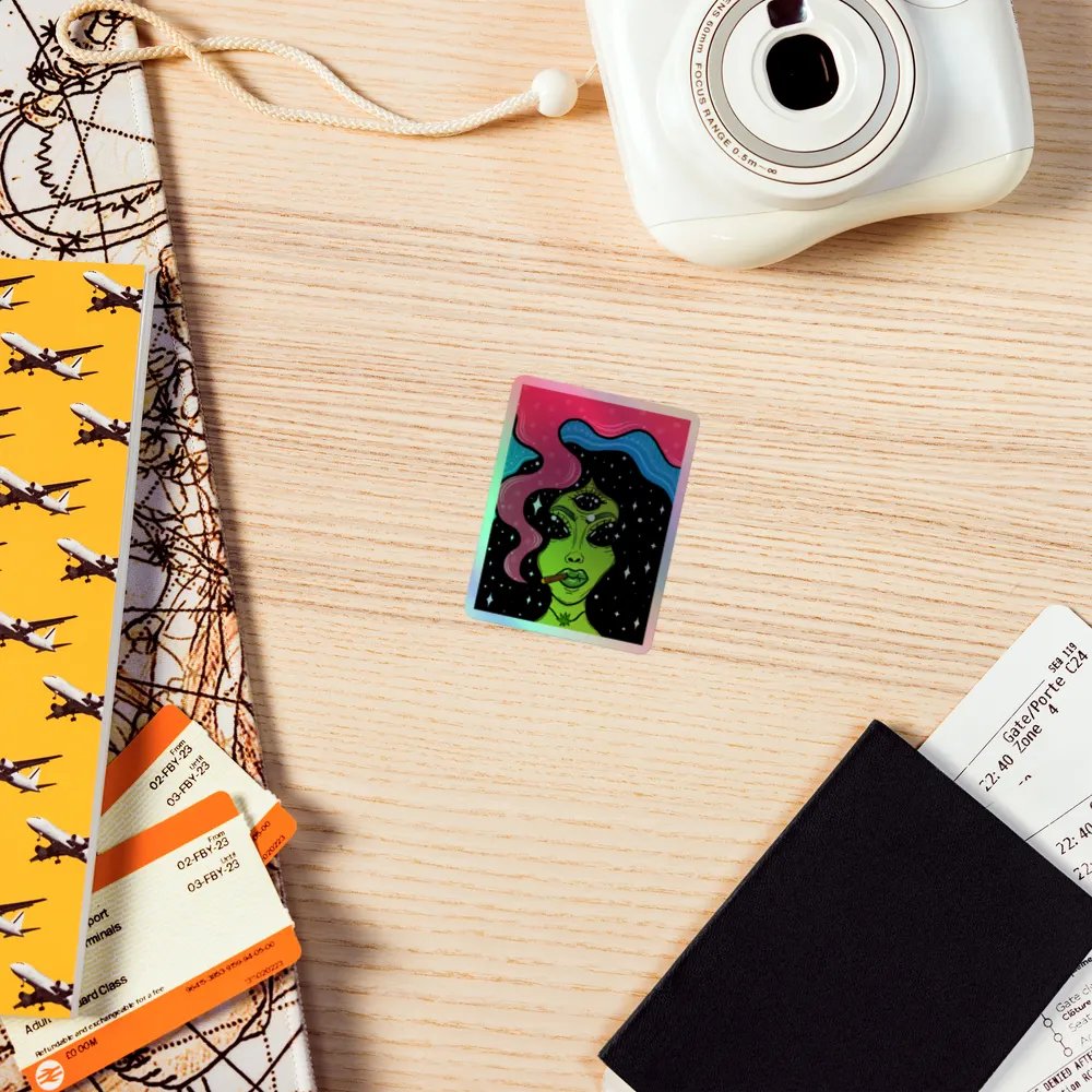 Alien Lady Sticker product image (7)