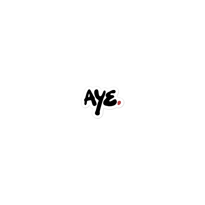 The Aye Sticker product image (1)