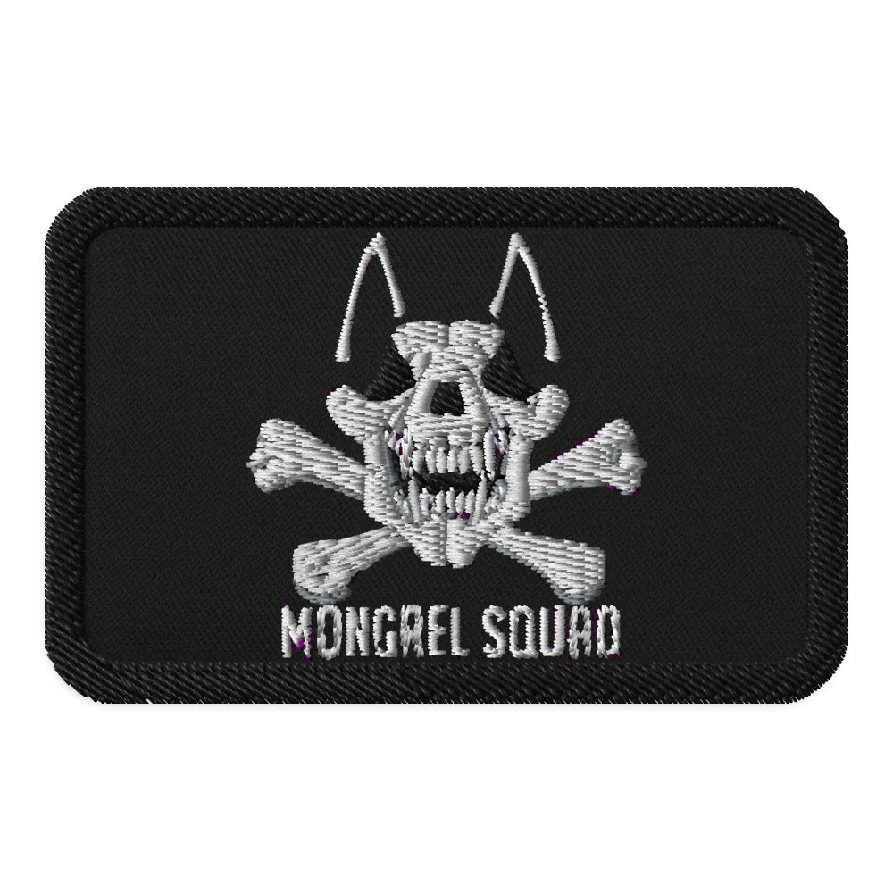 Mongrel Squad rectangle patch product image (1)