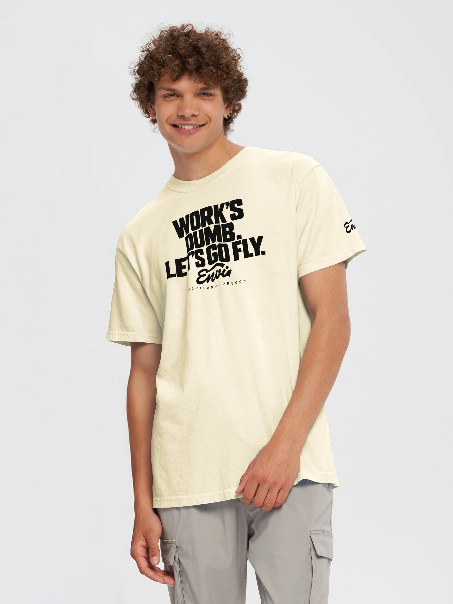 Work’s Dumb. Let’s Go Fly. Premium Tee product image (1)