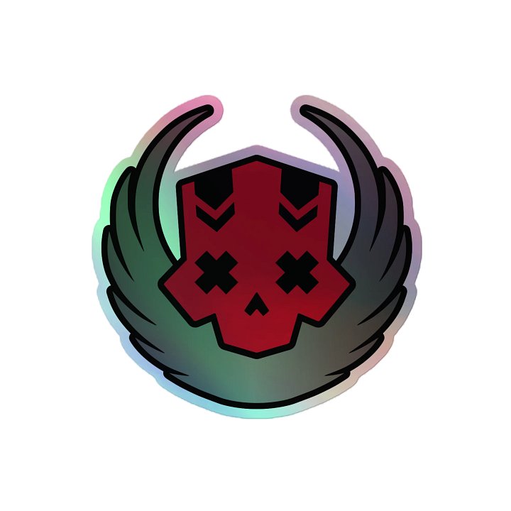 Holographic Chaosdiver Logo Sticker product image (2)