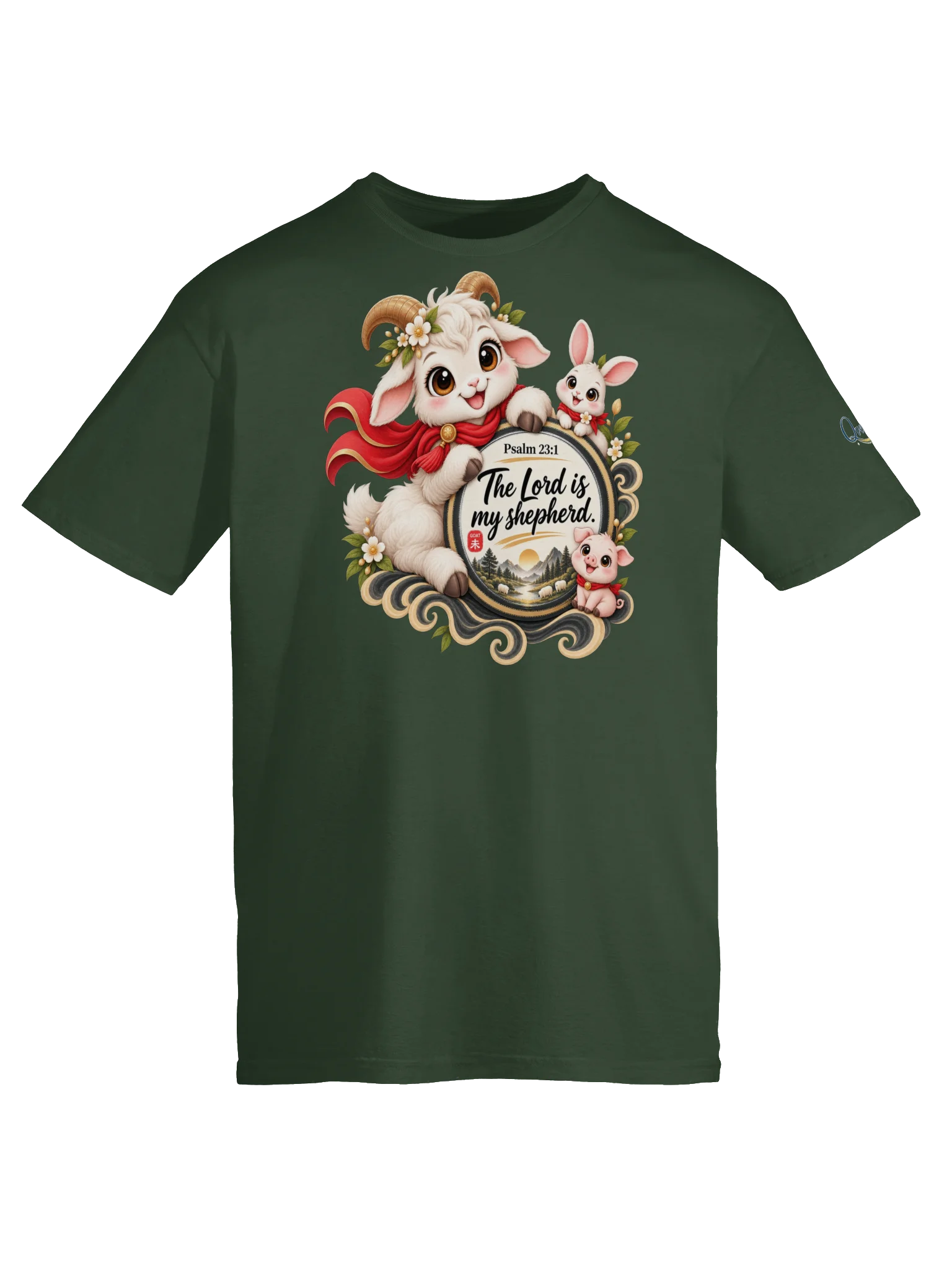 🐐Year of the Goat | Chinese Zodiac Trio Unisex T-Shirt product image (5)