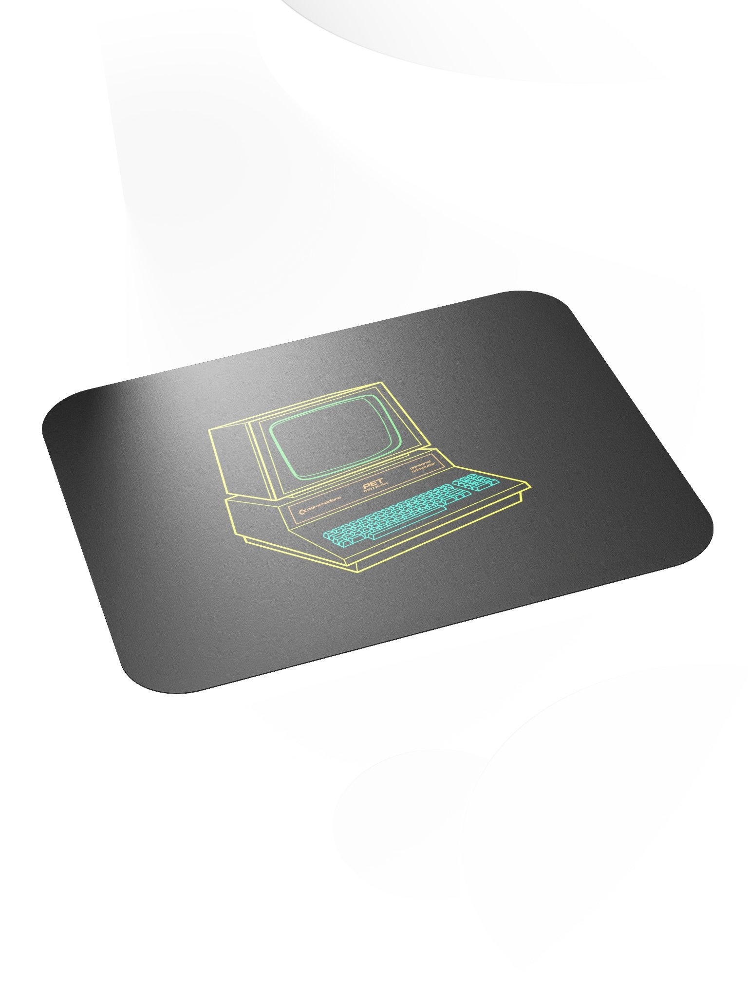 Black Commodore PET Computer Line Art Mouse Pad product image (4)