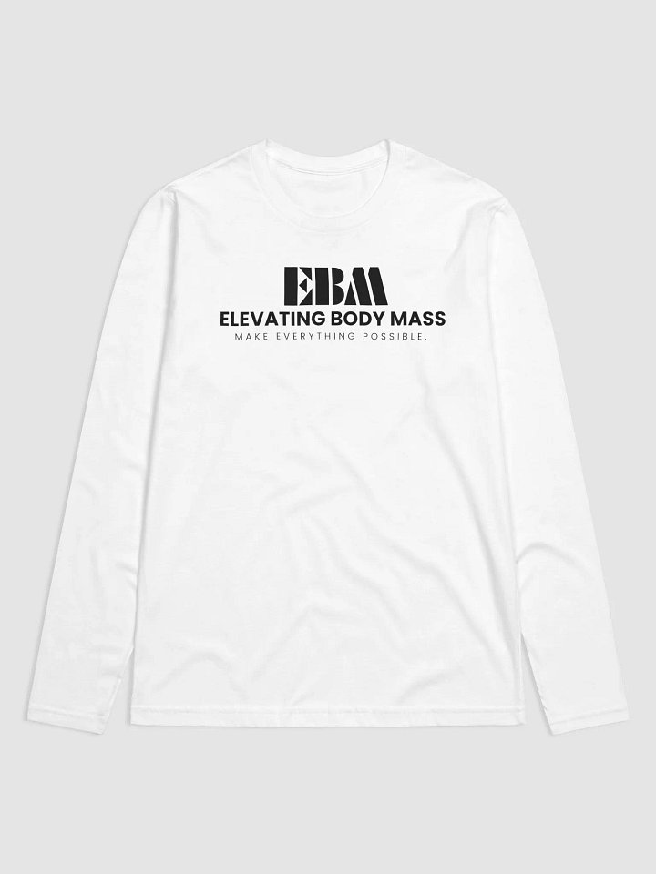 EBM Long Sleeve (White Logo) product image (1)