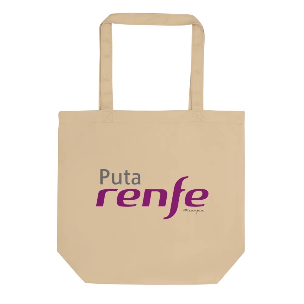 Puta Renfe - Totebag product image (1)