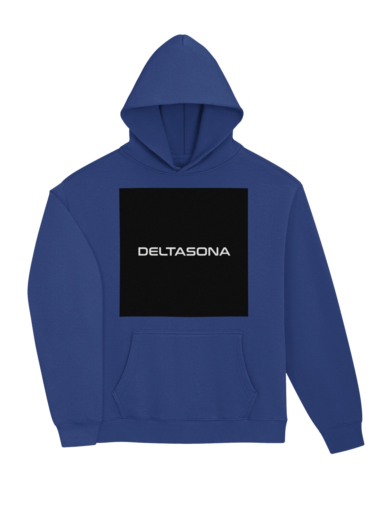 Deltasona Logo - Unisex Premium Hoodie (80% Cotton) - Blue product image (3)