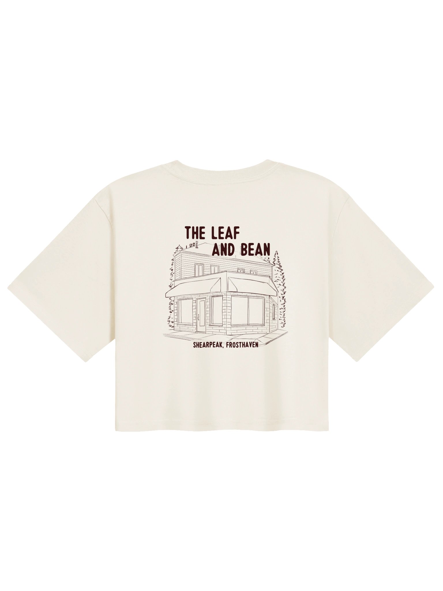 Leaf and Bean Cropped Tee product image (2)