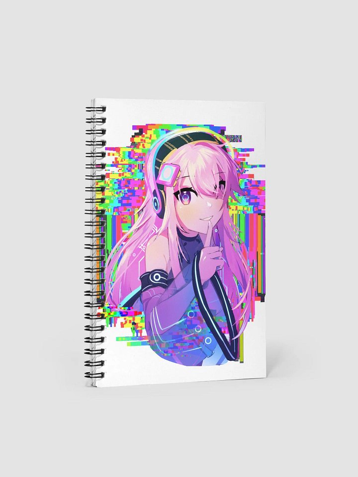 Akheera Notebook Background Ver (With BFG Chibi on back) product image (1)