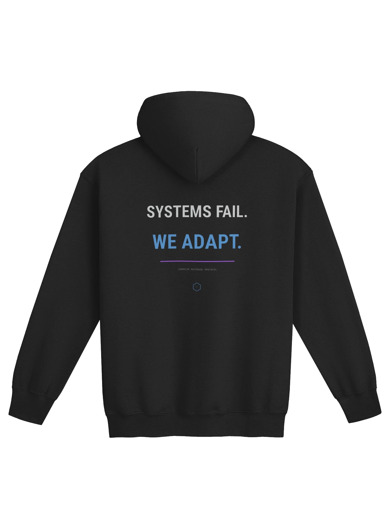 Guardians of Codex // Systems Fail. We Adapt. Zip Hoodie product image (3)