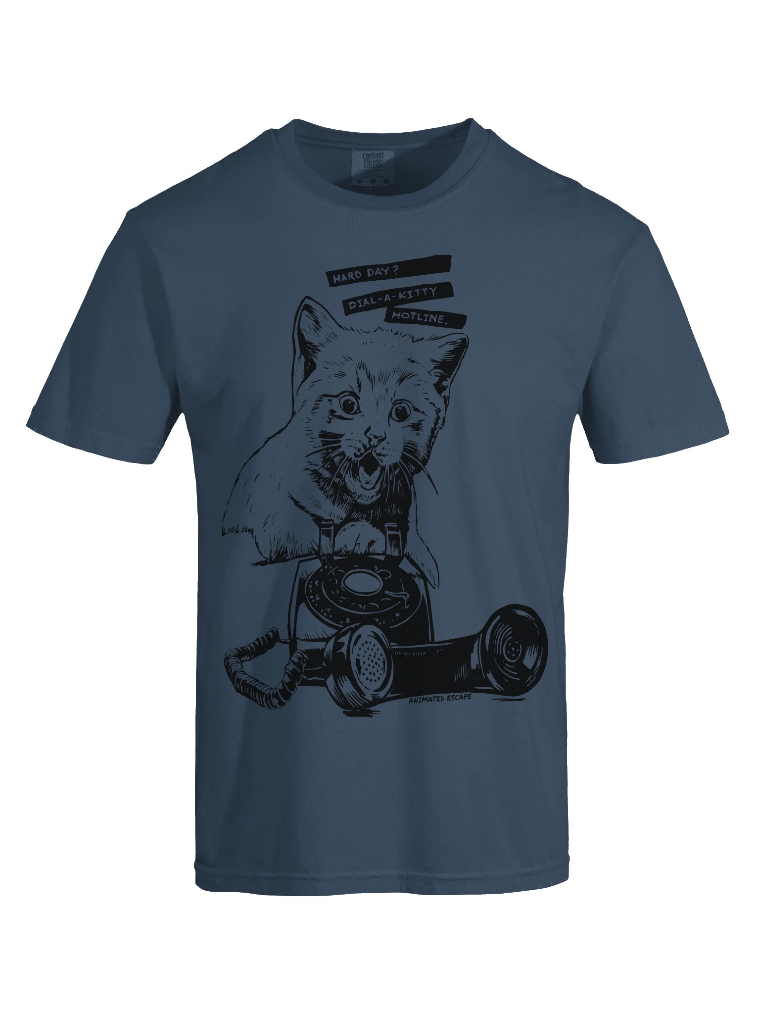 DIAL-A-KITTY HOTLINE TEE product image (4)