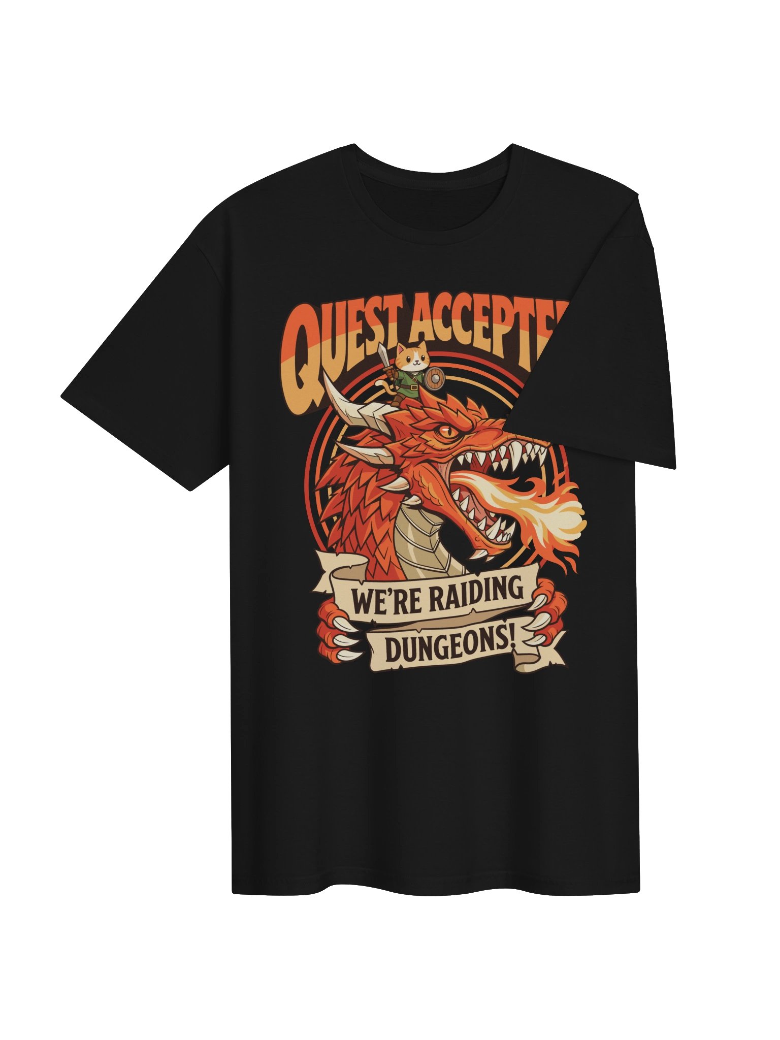 Quest Accepted, We're Raiding Dungeons Tee product image (45)