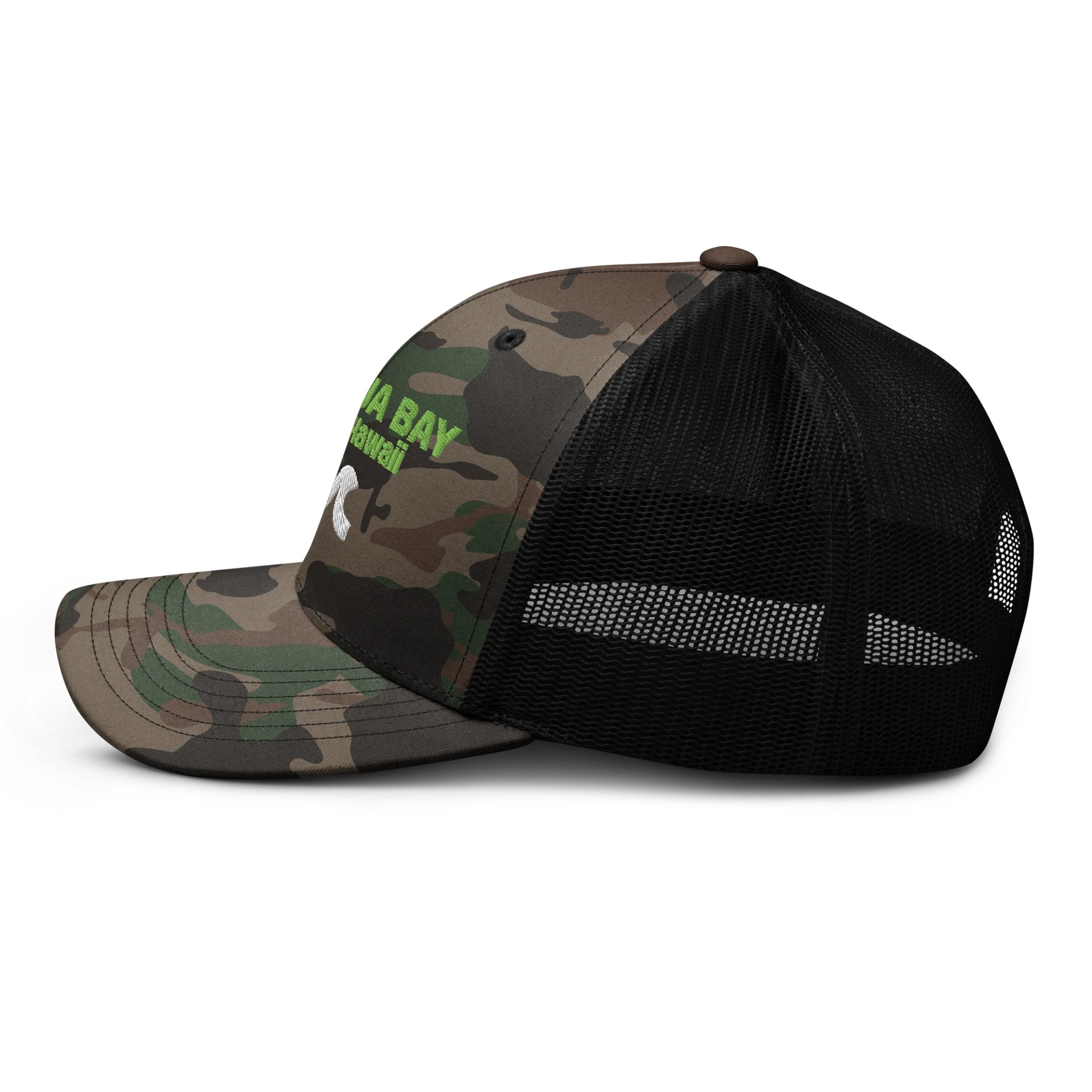 Honolua Bay Maui, Hawaii - Camouflage Trucker Hat product image (5)