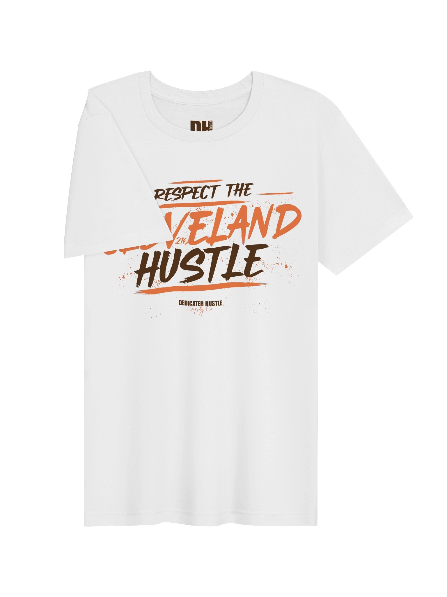 Respect The Cleveland Hustle - Street Edition Tee | White product image (3)