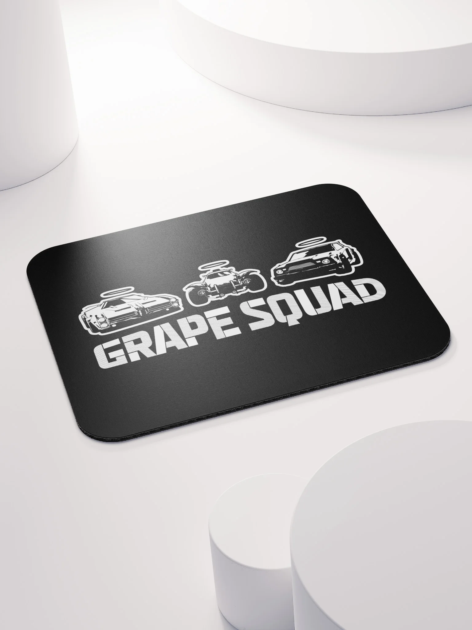 Grape Squad Cars v2 Mousepad product image (4)