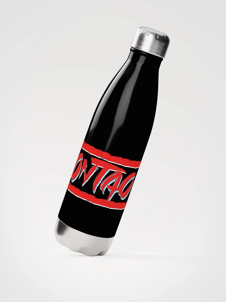 Montao Red Logo Stainless Steel Water Bottle product image (2)