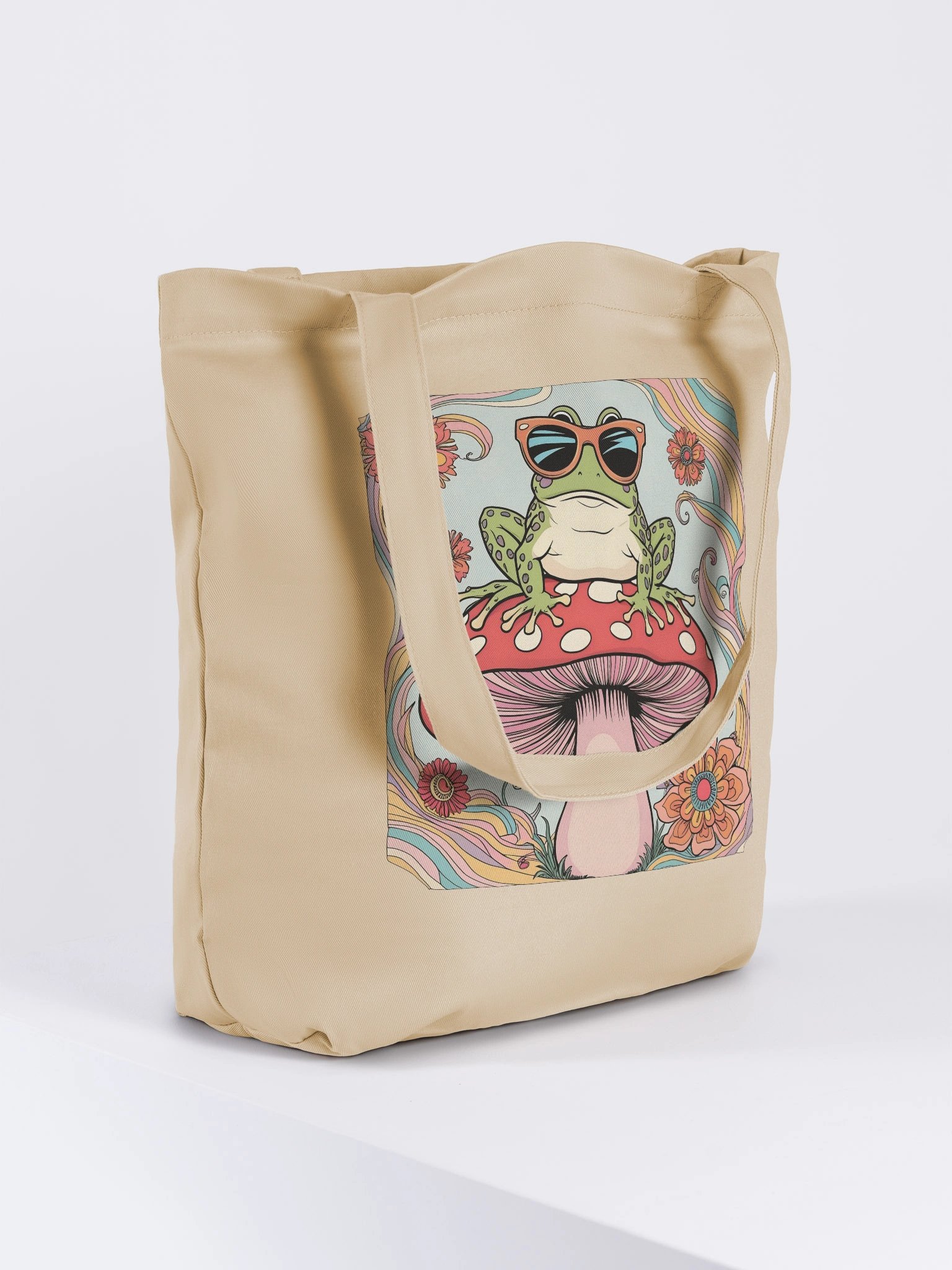 Psychedelic Frog Eco Tote product image (4)