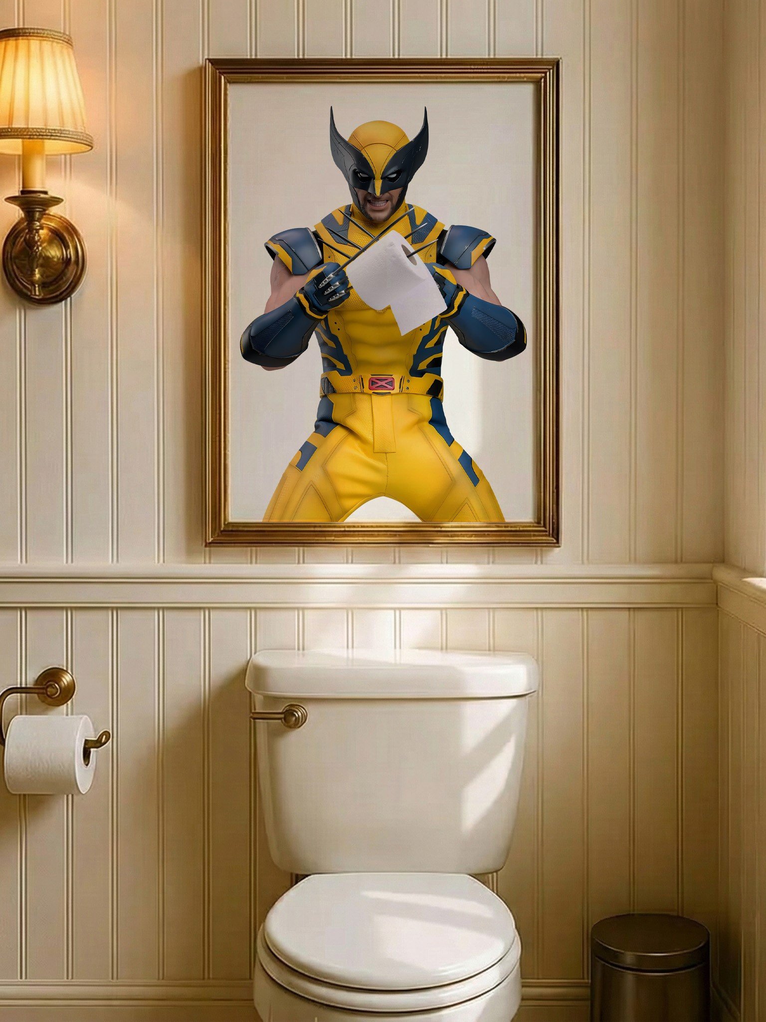 Wolverine Bathroom Wall Art product image (9)