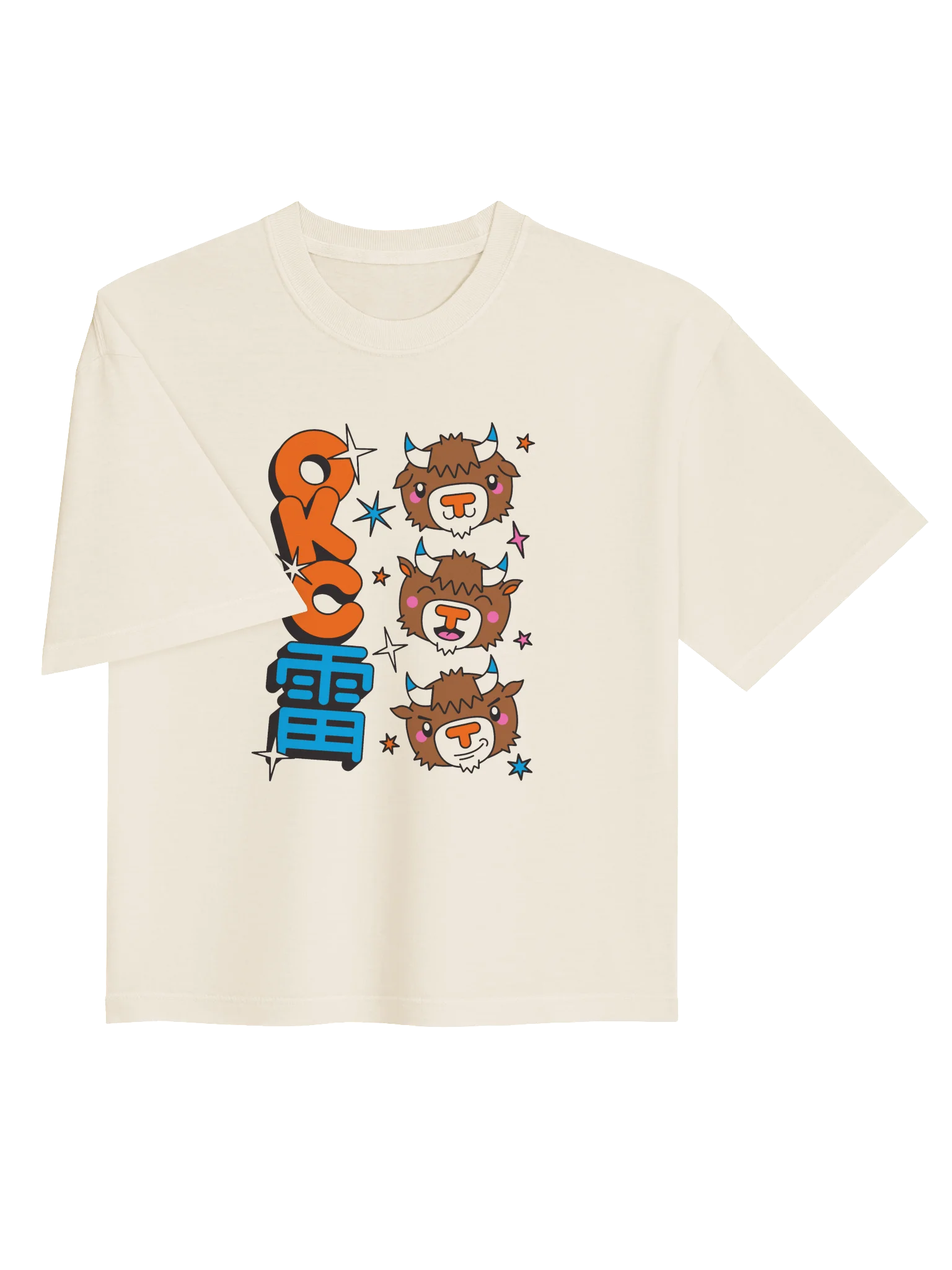 OKC Kawaii Women's Boxy Tee product image (6)