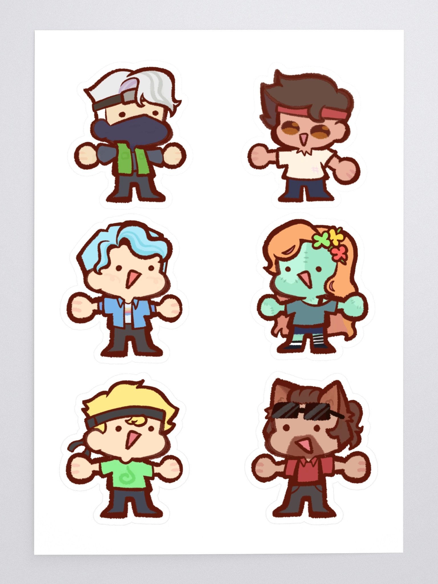 Set B - Life series Stickers product image (1)