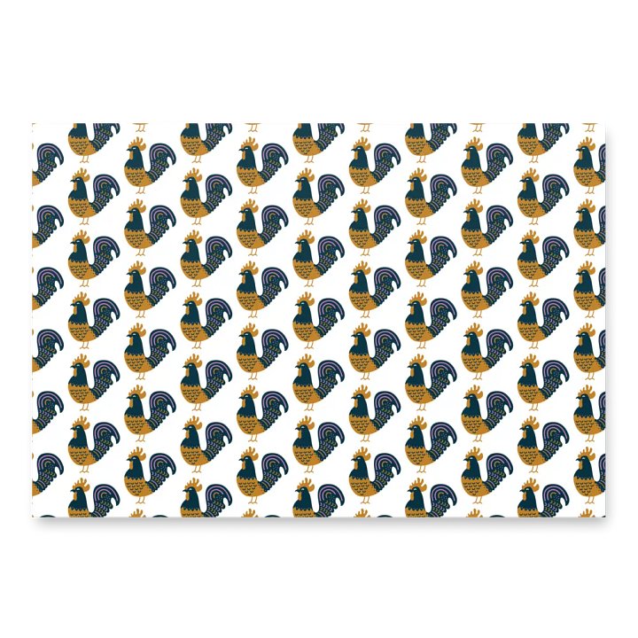 Rooster Wrapping Paper product image (2)