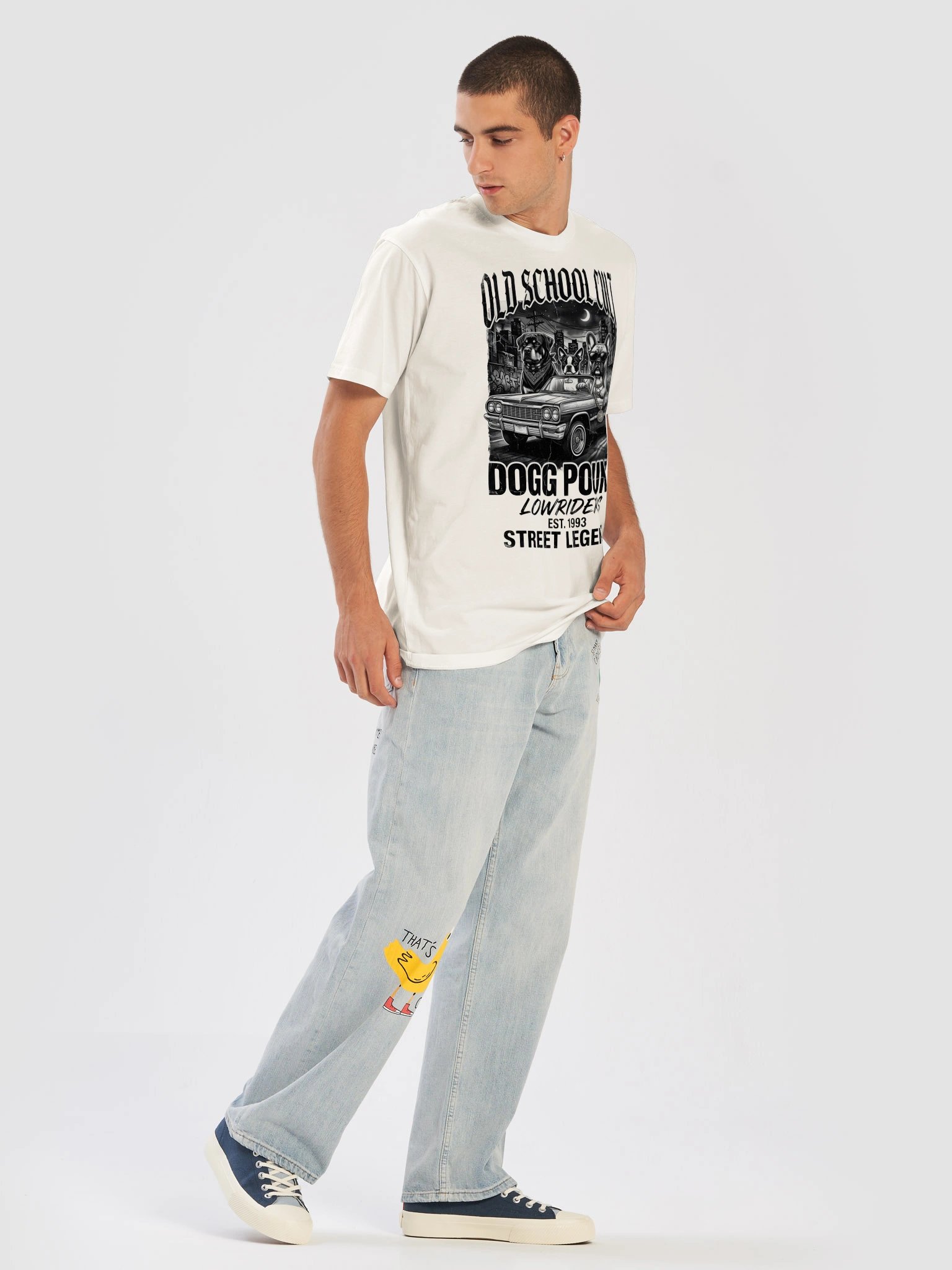 Old School Cult - Dogg Pound Lowriders Vintage Rap Tee product image (18)
