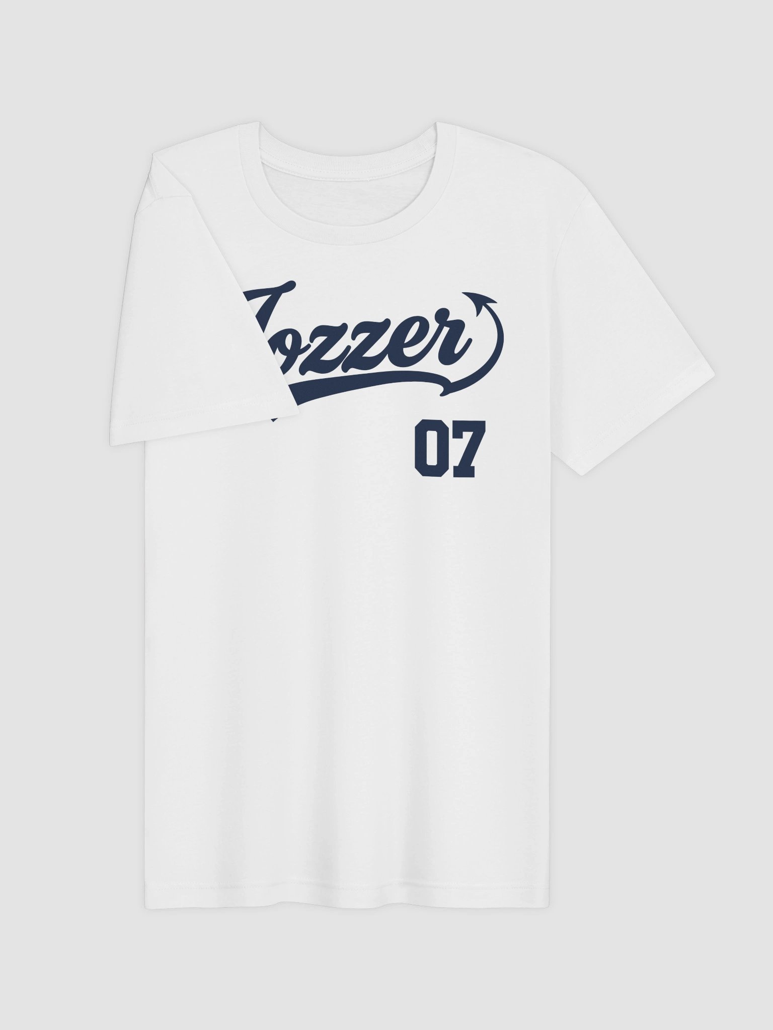 Jozzer Baseball Logo - Soft Tee [Navy] product image (3)