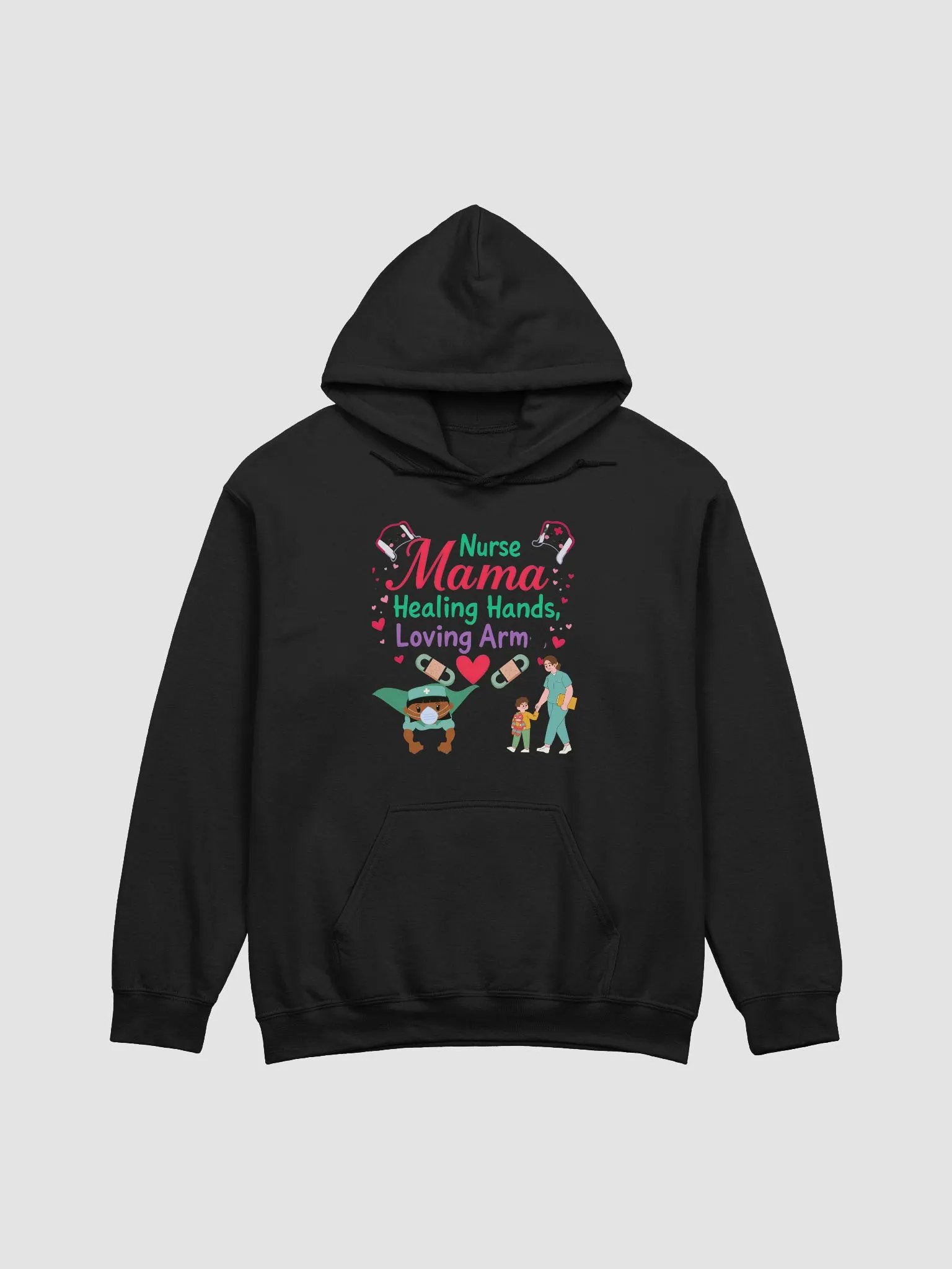 Nurse Mama Healing Hands Hoodie product image (2)