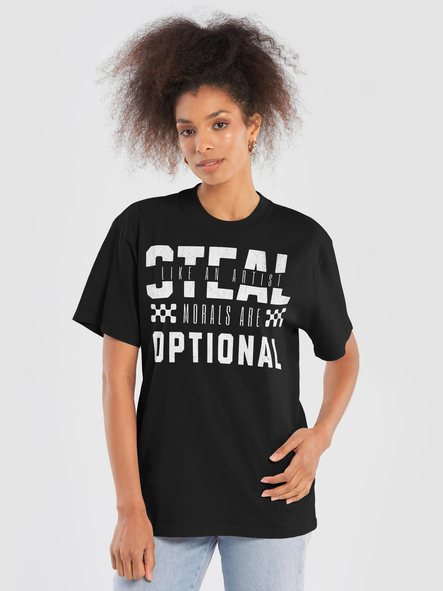 STEAL LIKE AN ARTIST — Oversized Tee product image (1)
