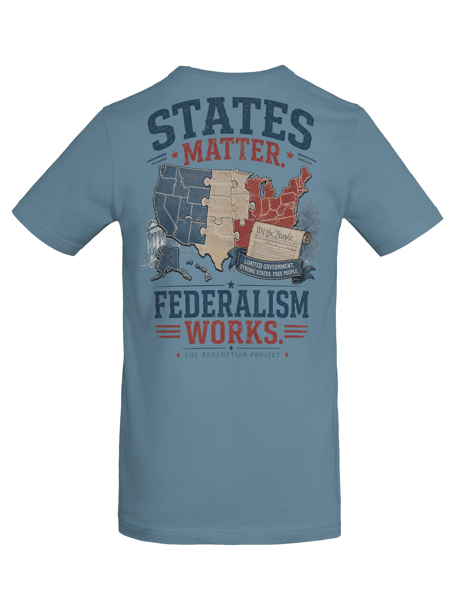 States Matter Federalism Works T-Shirt product image (56)