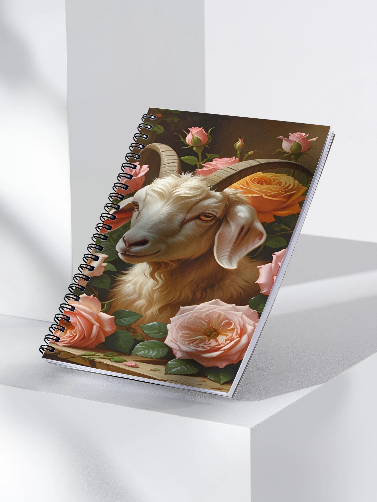 Horns & Roses Spiral Notebook product image (4)