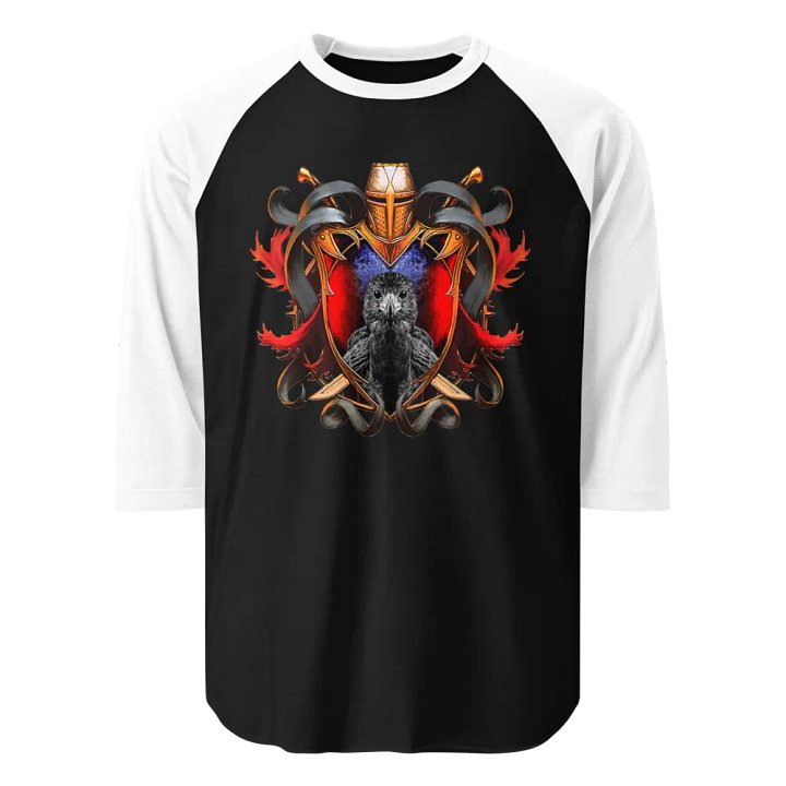 KoS - ¾ Sleeve Tee with Crest product image (1)