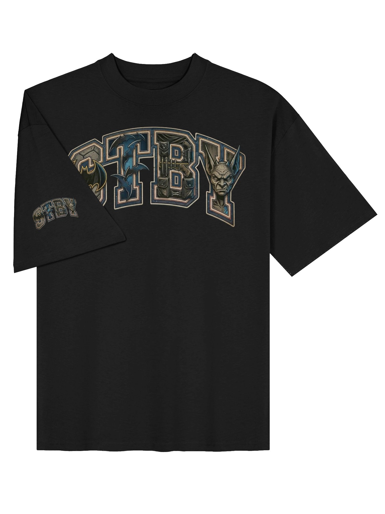 Gothic Typography Unisex Organic T-Shirt product image (15)