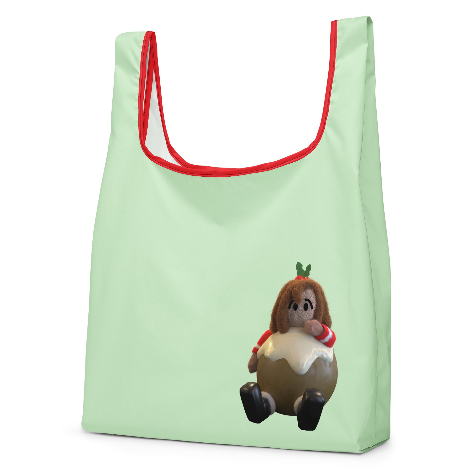Christmas Pudding (Me!) Print Shopping Bag product image (2)