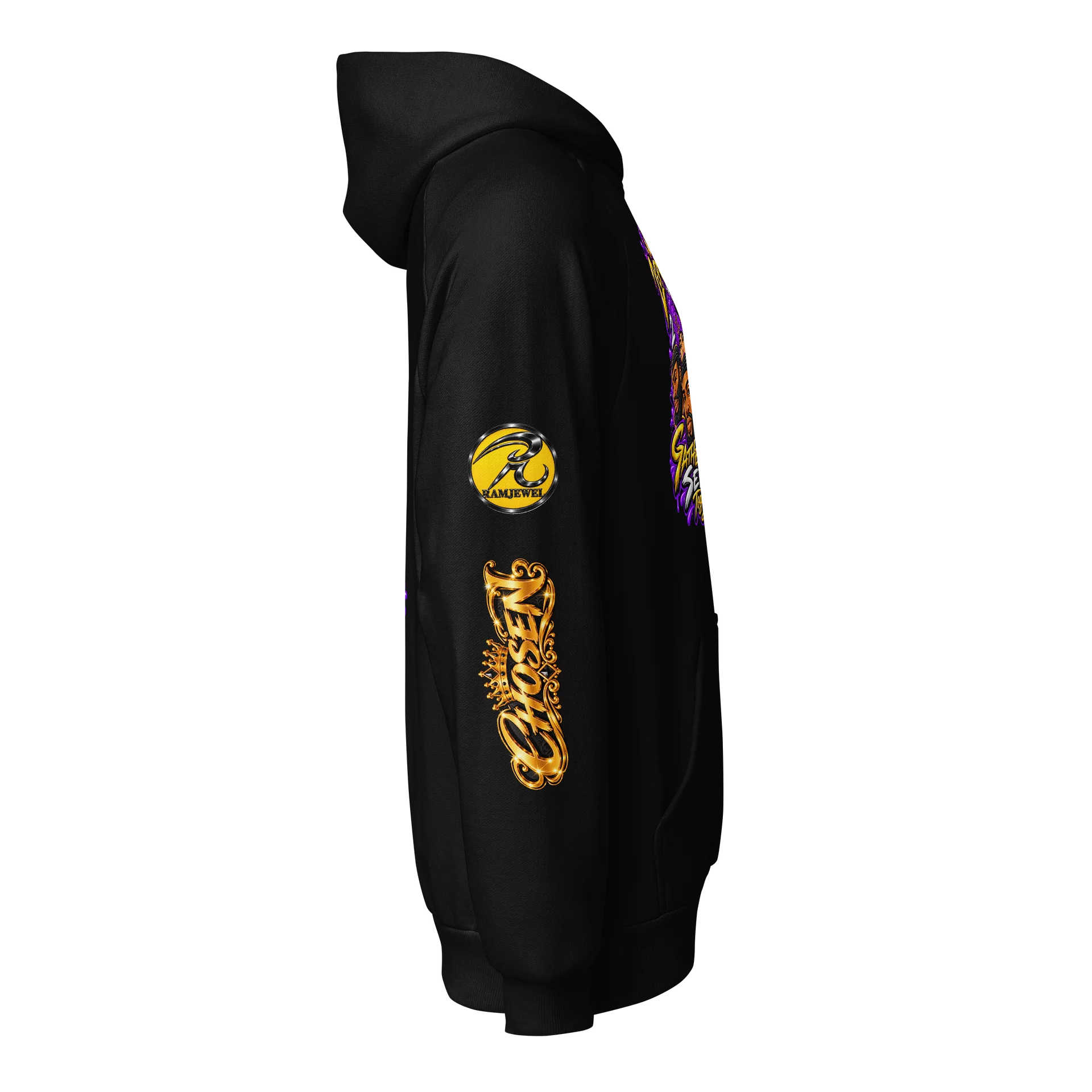 Zephaniah 2 vs 1 Gather Yourselves Hoodie Purple product image (6)