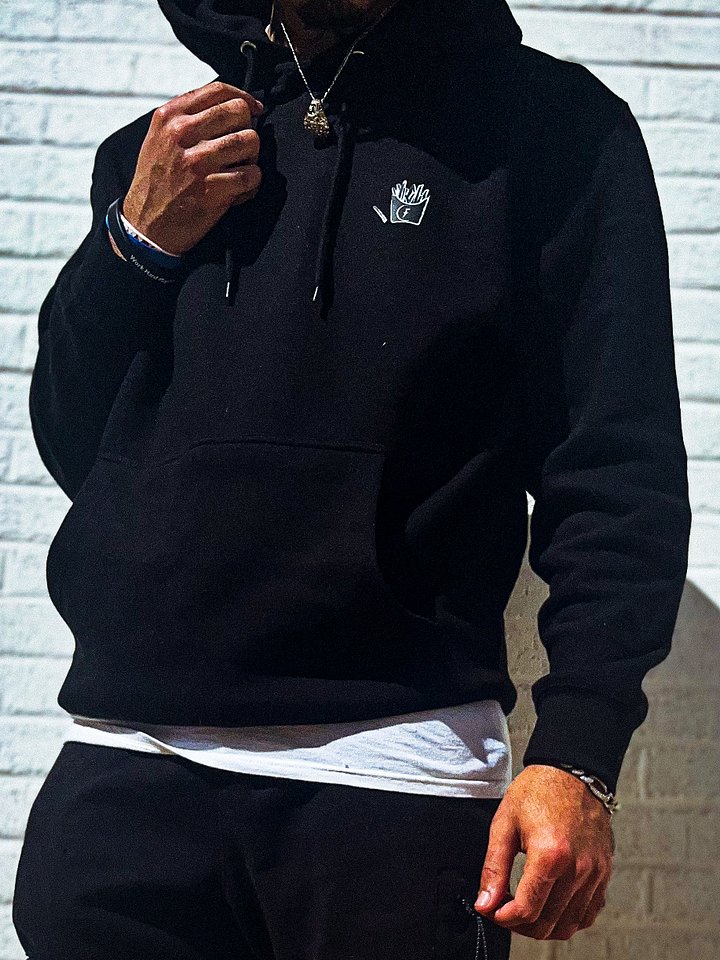 Fryenation Unisex Pocket Logo Hoodie product image (1)