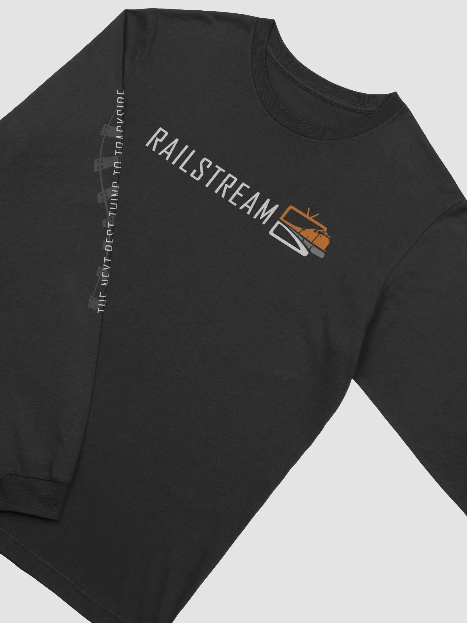Railstream Long Sleeve T - White Lettering product image (2)