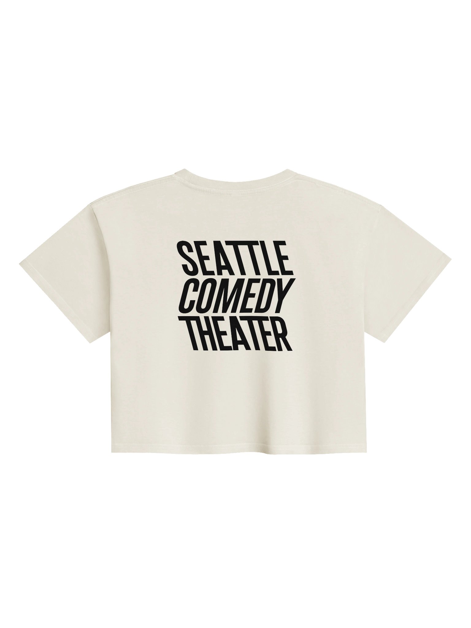 Cream Cropped Tee product image (2)