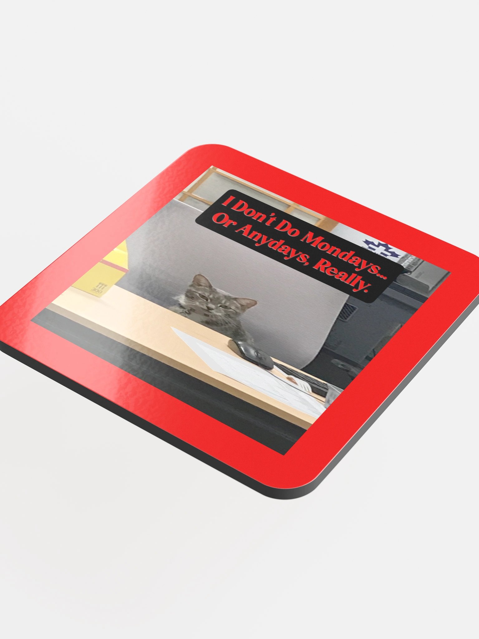Monday's Cat Desk Coaster product image (4)