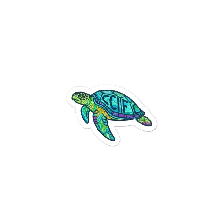 CCIF sea-turtle decal product image (2)