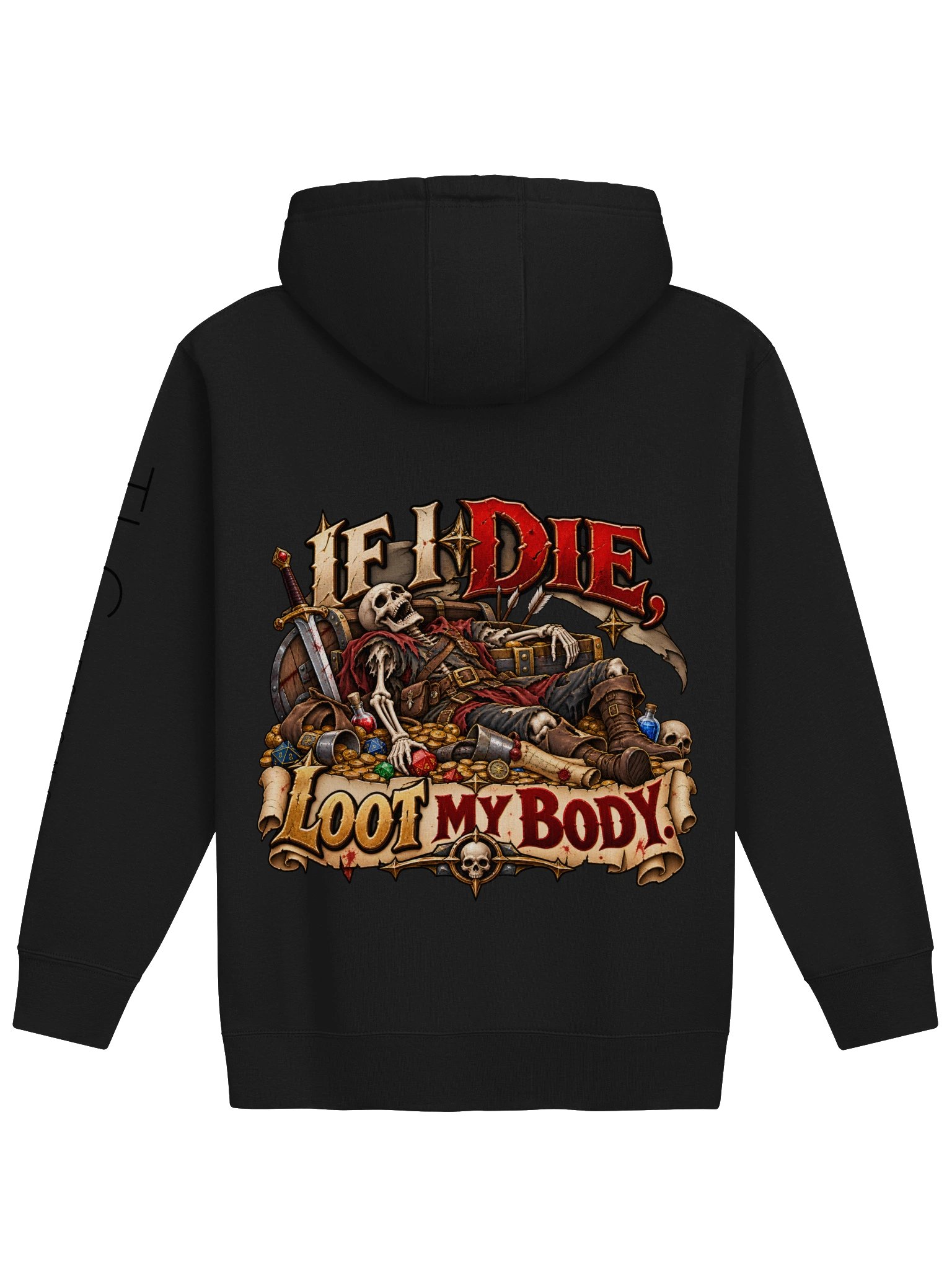 If I Die, Loot My Body Hoodie product image (2)