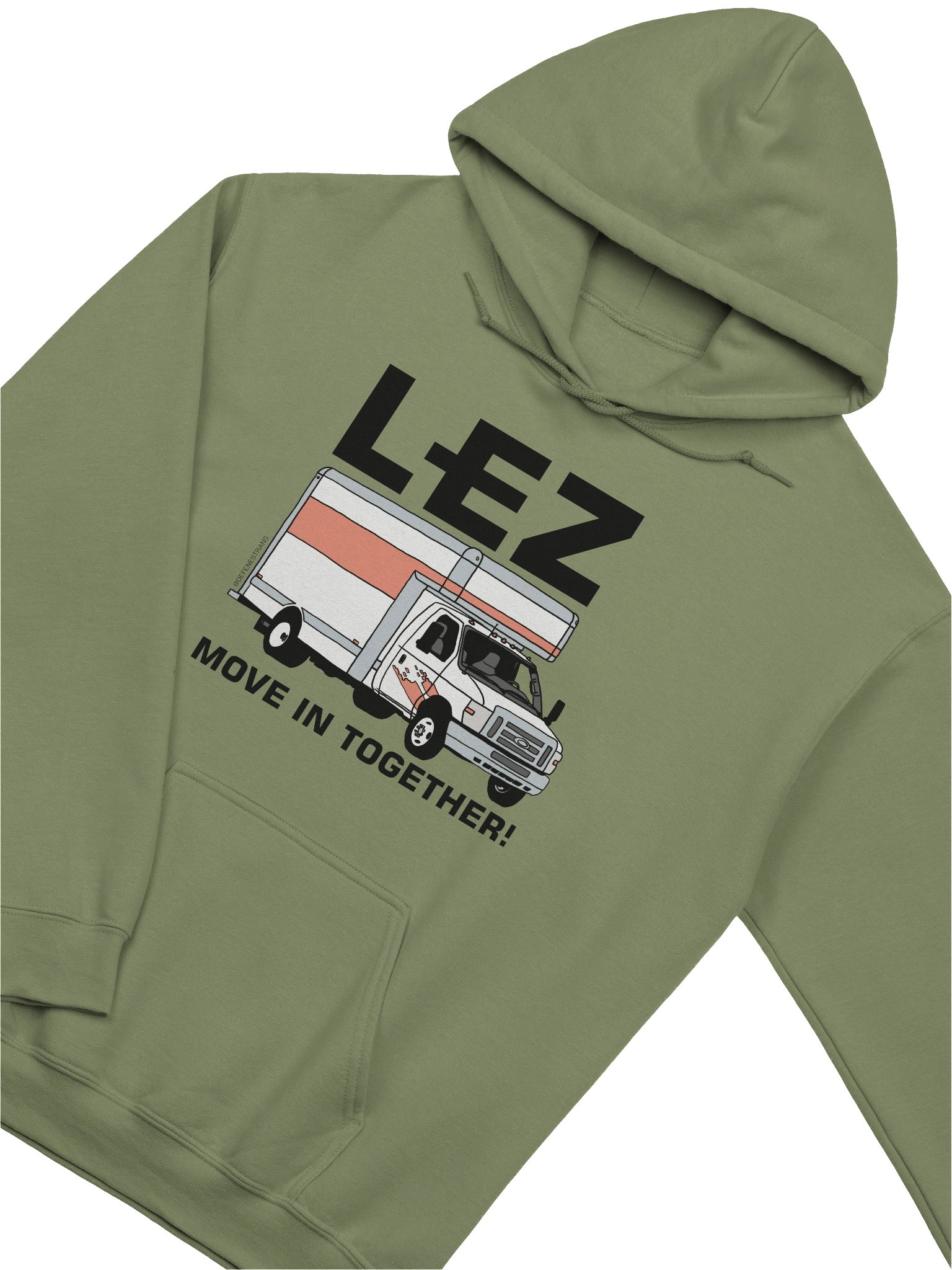 Lez Move In Hoodie product image (3)