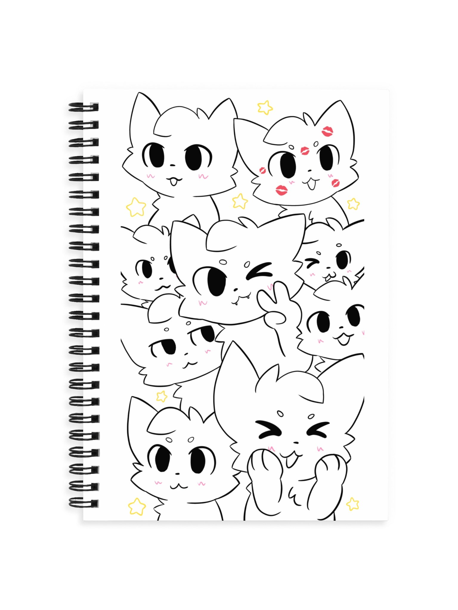 Boykisser Spiral Notebook product image (1)